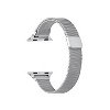 Posh Tech Infinity Skinny Mesh Stainless Steel Band for Apple Watch - Silver - 2 of 3