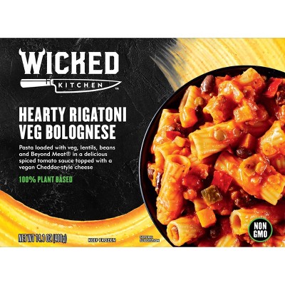 Wicked Kitchen Frozen Hearty Rigatoni Veg Bolognese - 14oz