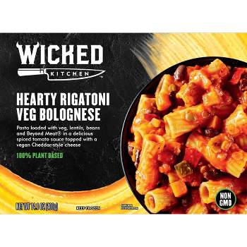 Wicked Kitchen Frozen Hearty Rigatoni Veg Bolognese - 14oz