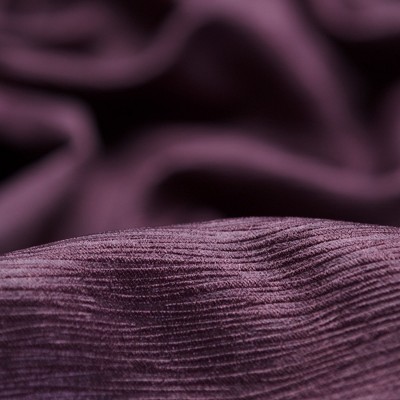 Aubergine Polyester Blackout Window Curtain Panels, 52 x 63 Inches