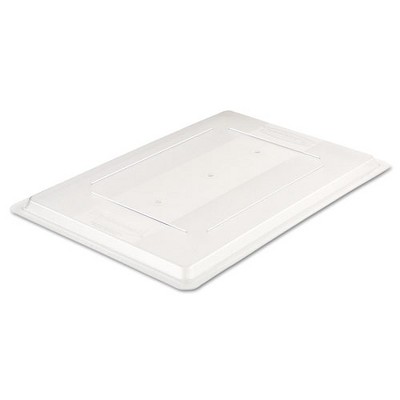 Rubbermaid Commercial Food/Tote Box Lids, 26 x 18, Clear, Plastic