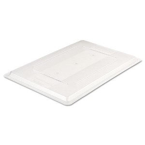 Rubbermaid Commercial Food/Tote Box Lids, 26 x 18, Clear, Plastic - 1 of 1