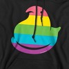 Peeps Rainbow Striped Easter Peep Adult Pull-Over Hoodie - 2 of 4