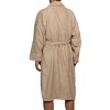 100% Cotton Ultra-Soft Terry Adult Unisex Lightweight Luxury Bathrobe by Blue Nile Mills - 3 of 4