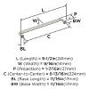 Amerock Cowrie Pull for Cabinets, Drawers, and Furniture - 3 of 4