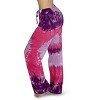 Just Love 100% Cotton Jersey Women Pajama Pants Sleepwear |Tie Dye Womens PJs - 2 of 3