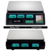 ROVSUN 88LB/40KG Deli Electronic Commercial Price Computing Scale with LCD Display for Retail Outlet Store, Kitchen，Market, Farmer, Food, Meat, Fruit - 3 of 4