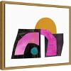 Amanti Art Collaged Bridge X by Lindsey Newman Framed Canvas Wall Art - 2 of 4