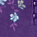 radiant purple embroidery