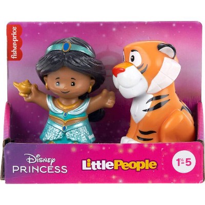 Fisher-Price Little People Disney Princess Jasmine and Raja Tiger Figure Set