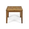 Dracelo Wood End Table Natural - 2 of 4