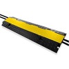 Pyle 39.4" Dual Channel Cable Protector Cover Ramp Safety Track - Yellow PCBLCO103 - 3 of 4
