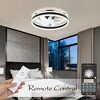 Bella Depot 20" Modern Low Profile Ceiling Fan with Dimmable Light, 6-Speed Reversible with Remote and APP Control - 4 of 4