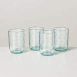 Tritan Plastic Textured Tumblers Clear Green - Hearth & Hand™ with Magnolia