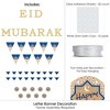 Big Dot of Happiness Eid Mubarak Letter Banner - Ramadan Decorations - No-Mess Real Gold Glitter Eid Mubarak Letters - 3 of 4