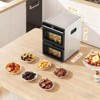 Kismile Dual-Zone Food Dehydrator with 12 Stainless Steel Trays, 1100W, Auto Keep-Warm & Independent Control - 2 of 4