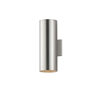 Maxim Lighting Outpost 2 - Light Wall Light in  Brushed Aluminum