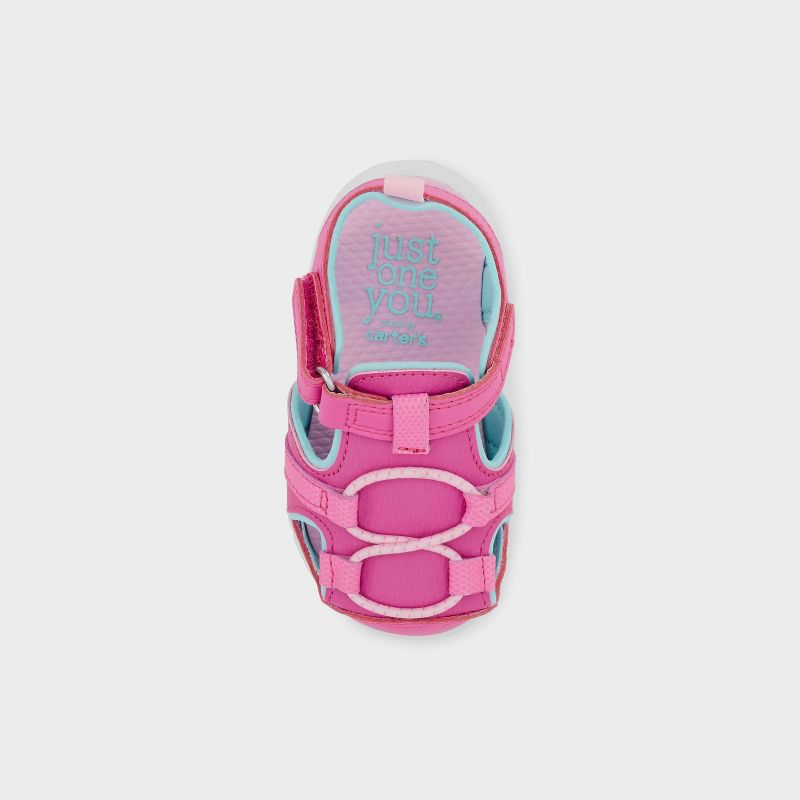 Carter's Just One You® Baby Royal First Walker Sandals - Pink, 4 of 6