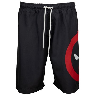Deadpool Mens Marvel Comics Deadpool Symbol Board Shorts - 3XLarge (48-50) — фото 2