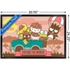 Trends International Hello Kitty and Friends: 22 Seize The Moment - Safari Framed Wall Poster Prints - 3 of 4