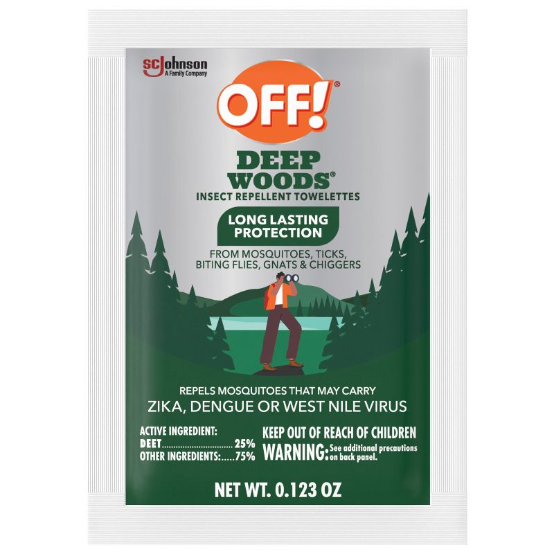 OFF! 12ct Deep Woods Wipes, 4 of 15