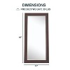 Home Imports Emporium Framed Floor Extra Large Standing Mirror for Full-Length Viewing - 4 of 4
