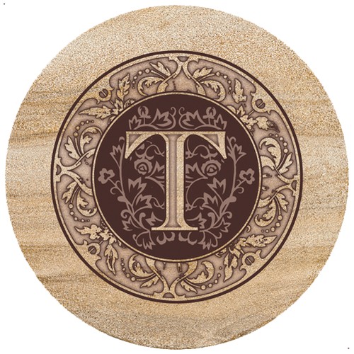 Thirstystone Monogram T Trivet