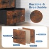 CAVINAS Fabric Dresser,Multifunctional Dressers Organizer with Drawers,Closet Organizer for Bedroom,Nursery,Entryway - 2 of 4