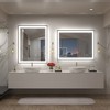 Apmir Super Bright Front & Back LED Lighted Anti-Fog Aluminum Alloy Framed Tempered Glass Bathroom/Vanity Mirror with ETL & 3-Year Warranty - 4 of 4