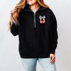 Simply Sage Market Patriotic Cherries Coquette Quarter Zip Fleece - 2 of 4