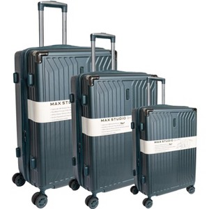 Max Studio The Edin ABS 3-Piece Luggage Set - 1 of 4
