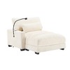 Dolonm Single Recliner Sofa: 300lb Capacity, Chenille Fabric, Ergonomic Design for Living Room/Study - 3 of 4