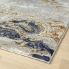 Luxe Weavers Marble Swirl Abstract Indoor Area Rug - 3 of 4