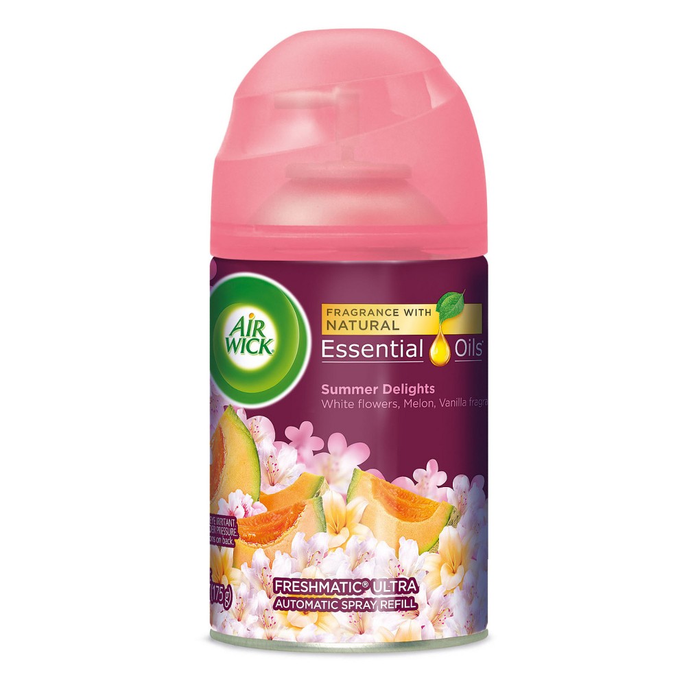 UPC 062338911014 product image for Air Wick Life Scents Automatic Air Freshener Spray White Flowers Melon & Vanilla | upcitemdb.com