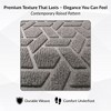 Evideco French Home Goods Heavy-Duty Dirt-Trapping Rubber Doormat with Raised Pattern - 3 of 4