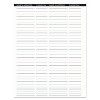 Recycled Two Year Monthly Planner with Expense Logs, 8.75 x 6.88, Black Cover, 24-Month: Jan 2026 to Dec 2027 - 3 of 4