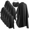 Salon Sundry Professional Nylon Hair Salon Cape with Snap Closure - 50 inch x 60 inch, Black - 2 of 4