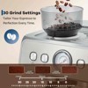 COZONY 20-Bar Stainless Steel Espresso Machine with Grinder, 2.8L Removable Tank, Steam Wand, Adjustable Shots - 3 of 4