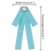 Elerevyo Women's Pre-Tied Ribbon Elegant Brooch Pin Bow Tie - 2 of 4