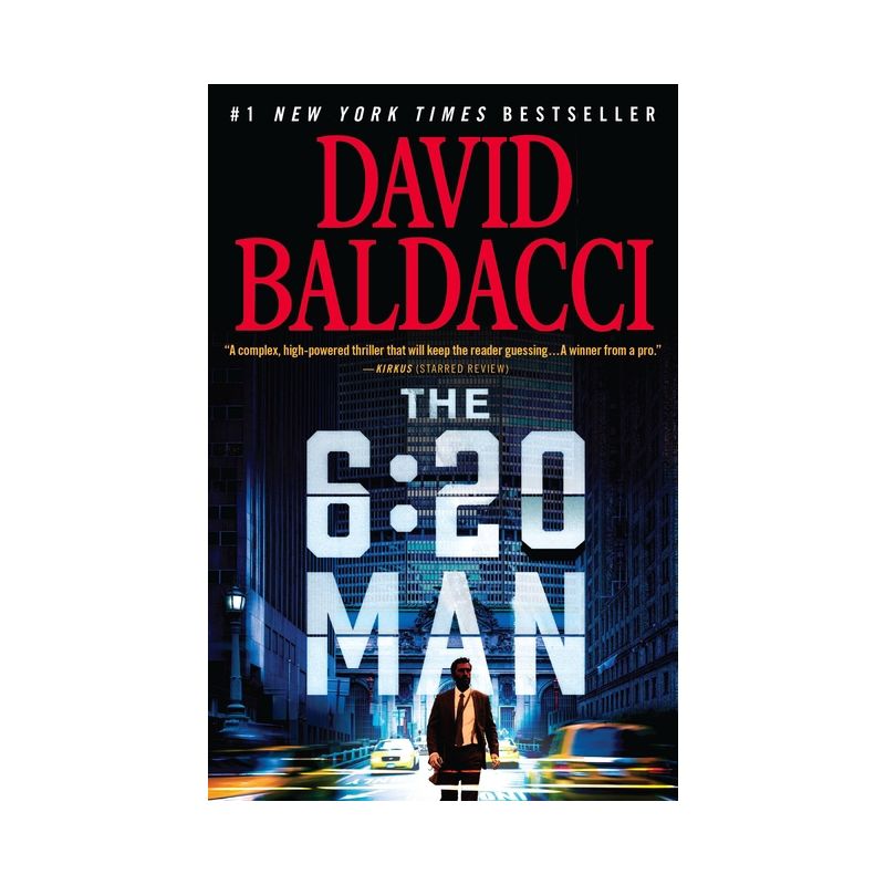 The 6:20 Man - Large Print by  David Baldacci (Hardcover), 1 of 2