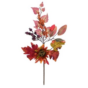 Transpac 24" Fall Spray Home Decorations Fall/Harvest - 1 of 1