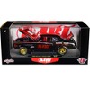 1969 Chevrolet Camaro SS 396 Black w/Bright Red Stripes "Dart Machinery" Ltd Ed 5250 pcs 1/24 Diecast Model Car by M2 Machines - 3 of 3