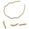 Unique Bargains Women's Classic Fashion Frosted Wavy Hairband 5.51"x4.53" 1 Pc - 2 of 4