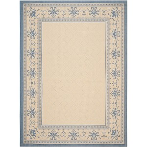 Courtyard CY0901 UV & Stain Resistant Non-Shedding Power Loomed Indoor/Outdoor Rugs - Safavieh - 1 of 4