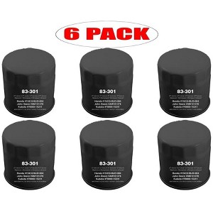 Oregon 83-301 (6 Pack) Oil Filter Replace Honda: 15400-679-023 15400-POH-305 - 1 of 1