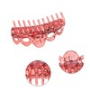 Unique Bargains Fashion Corrugated Edge Hair Clips Hairdo Clip 1 Pc - 2 of 4