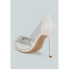 Erika Metallic Embellished Clear Pumps - 4 of 4