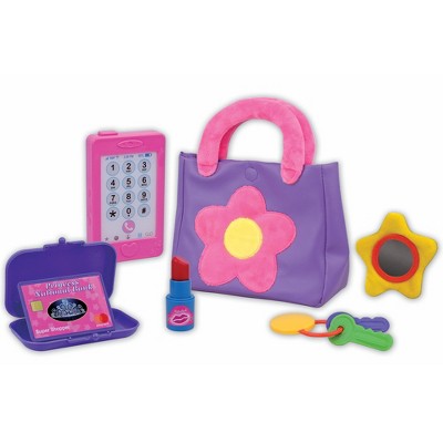 Nothing But Fun Toys: Let's Pretend Purse, Pink & Purple Play Set, 2+