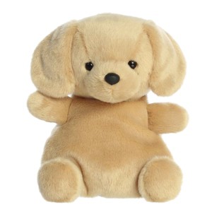 Aurora Small Party Sized Sunny Lab Palm Pals Adorable Stuffed Animal Brown 8" - 1 of 4