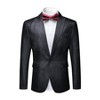 Cloudstyle Mens 2 Piece Paisley Dress Suit One Button Party Wedding Blazer Pants Sets - 2 of 4